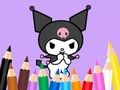 Spel Inkleurboek: Kuromi Dra sak  aanlyn