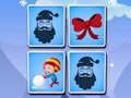 Spel Winter geskommel kaart geheue  aanlyn