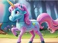 Spel Jigsaw Puzzle: Magic Forest Unicorn aanlyn