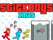 Spel StickBoys Kersfees  aanlyn