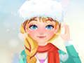 Spel Blonde Sofia: wintergrimering  aanlyn