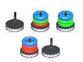 Spel Hoop Stack Brain legkaart spel  aanlyn