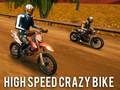 Spel Hoëspoed Crazy Bike  aanlyn