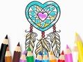 Spel Inkleurboek: Heart Dreamcatcher  aanlyn