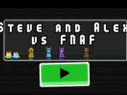 Spel Steve en Alex vs Fnaf  aanlyn