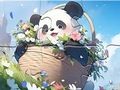 Spel Legkaart: Blanket Panda  aanlyn