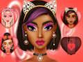 Spel Valentyns-grimeringtendense  aanlyn