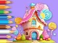 Spel Inkleurboek: Lollipop House  aanlyn