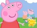 Spel Legkaart: Peppa Met Familie  aanlyn