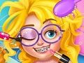 Spel Nerdige meisie-grimeersalon  aanlyn