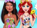 Spel Prinses Flower Fashion Look  aanlyn