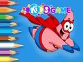 Spel Kleurboek: Super Patrick Star  aanlyn
