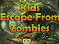 Spel Kinders ontsnap uit zombies  aanlyn