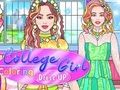 Spel Kollege Meisie Kleur Aantrek  aanlyn