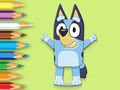 Spel Inkleurboek: Happy Bluey aanlyn Spel Inkleurboek: Happy Bluey aanlyn