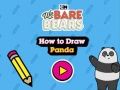 Spel Hoe om Panda te teken  aanlyn