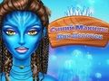 Spel Blou Meisies Make Up  aanlyn