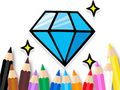 Spel Inkleurboek: Shining-Diamond  aanlyn
