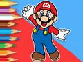 Spel Inkleurboek: Mario Happy Skating  aanlyn