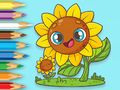 Spel Inkleurboek: Sonneblomme  aanlyn
