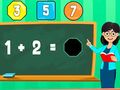 Spel Kindervasvra: Kom ons leer 'n paar wiskundevergelykings 2  aanlyn