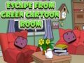 Spel Ontsnap uit Green Cartoon Room  aanlyn