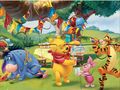Spel Jigsaw Puzzle: Winnie the Pooh Party aanlyn