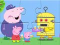 Spel Legkaart: Peppa Robot  aanlyn