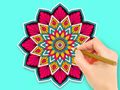 Spel Inkleurboek: Mazy Flower  aanlyn