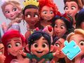 Spel Legkaart: Disney Prinses-familiefoto  aanlyn