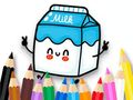 Spel Inkleurboek: Melk  aanlyn