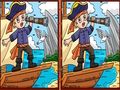 Spel Seerowers vind die diffs aanlyn