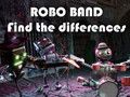 Spel Robot Band - Vind die verskille  aanlyn