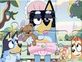 Spel Jigsaw Puzzle: Bluey Play Time aanlyn