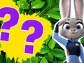 Spel Kindervasvra: Wat weet jy van Zootopia  aanlyn