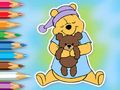 Spel Inkleurboek: Winnie Met Speelgoedbeer  aanlyn