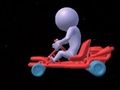 Spel Karting in die ruimte  aanlyn