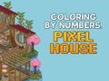 Spel Kleur volgens nommers: Pixel House  aanlyn