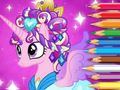 Spel Inkleurboek: Ponieprinses  aanlyn