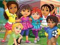 Spel Legkaart: Dora Into City aanlyn Spel Legkaart: Dora Into City aanlyn