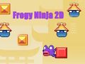 Spel Frogy Ninja 2d aanlyn