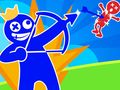 Spel Rooi en blou Stickman-spioenasieraaisels 2  aanlyn
