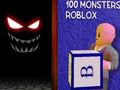 Spel 100 monsters Roblox aanlyn
