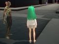 Spel Zombie en meisie: Parkour  aanlyn