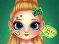 Spel Klein Lily St. Patrick's Day-fotosessie  aanlyn