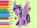 Spel Inkleurboek: Twilight Sparkle  aanlyn