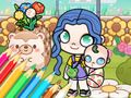Spel Kleurboek: Avatar World Babycare  aanlyn