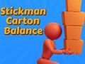 Spel Stickman spotprentbalans aanlyn