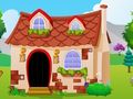 Spel Oulike meisie redding van Forest House aanlyn