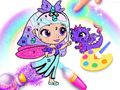Spel Kleurboek: Blink prinses  aanlyn